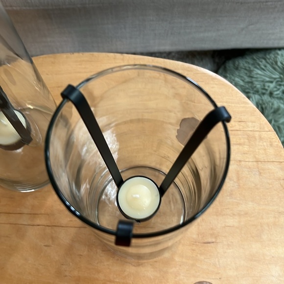 Tea light glass candle holders - Picture 3 of 6